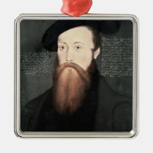 Portrait of Thomas Seymour Baron Seymour Metal Ornament