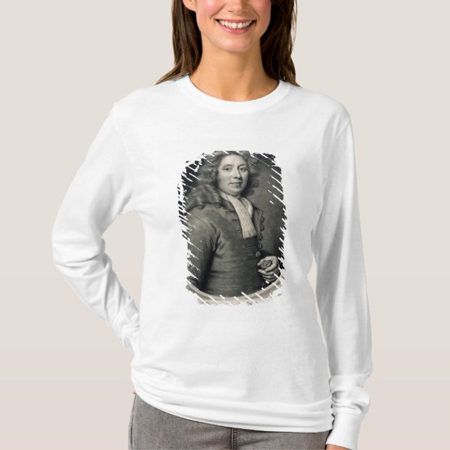Portrait of Thomas Tompion  engraved by John T-Shirt (Front)