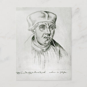 Portrait of Thomas Wolsey, cardinal of York Postcard