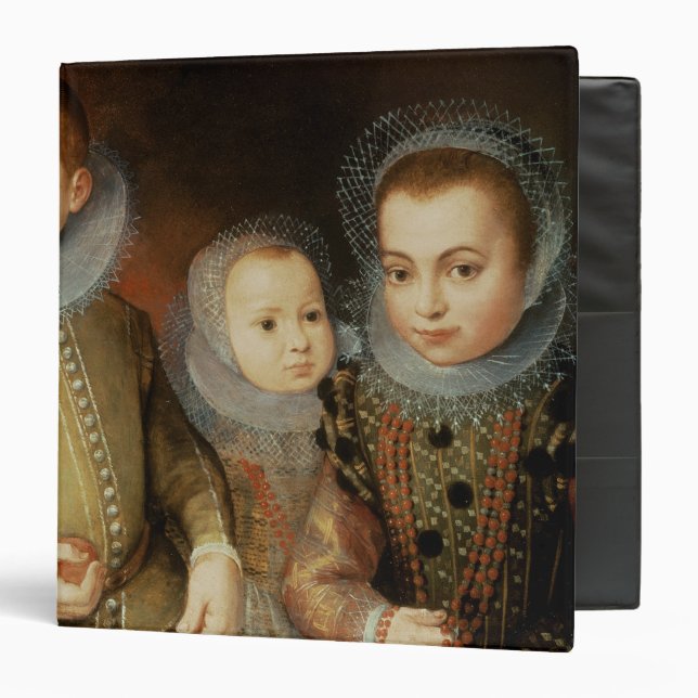 Portrait of Three Tudor Children Binder (Front/Inside)