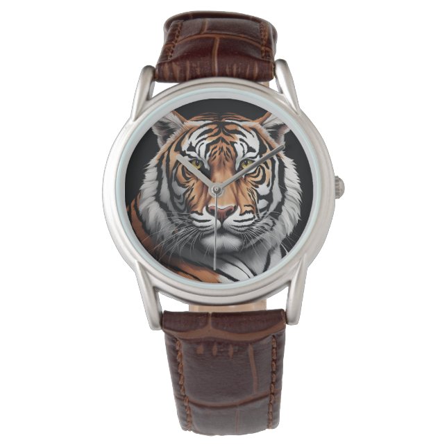 Portrait of tiger watch (Front)