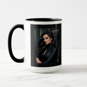 Portrait Of Tressa Straninski by Xzendor7 Mug