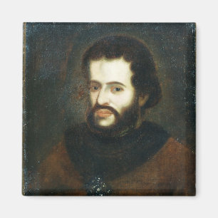 Portrait of Tsar Ivan the V Alexeyevich Magnet