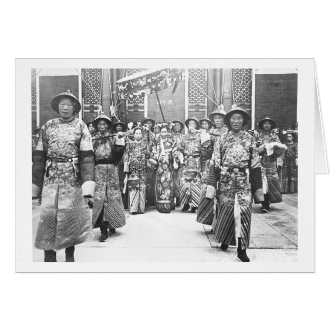 Portrait of Tz'U-Hsi (1835-1908) Empress Dowager o (Front Horizontal)