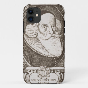Portrait of Valentine Andreae (1568-1643), copy of iPhone 11 Case