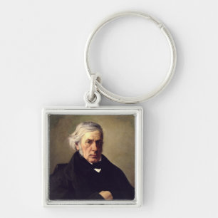 Portrait of Victor Cousin  c.1881 Keychain