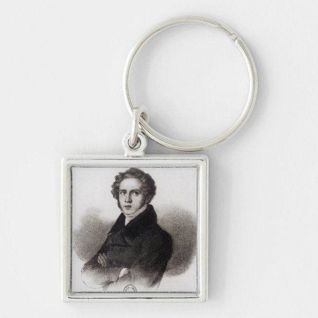 Portrait of Vincenzo Bellini Keychain (Front)