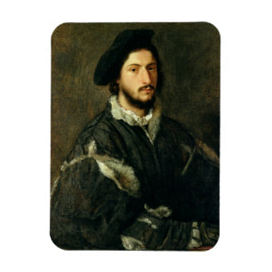 Portrait of Vincenzo Mosti (oil on canvas) Magnet