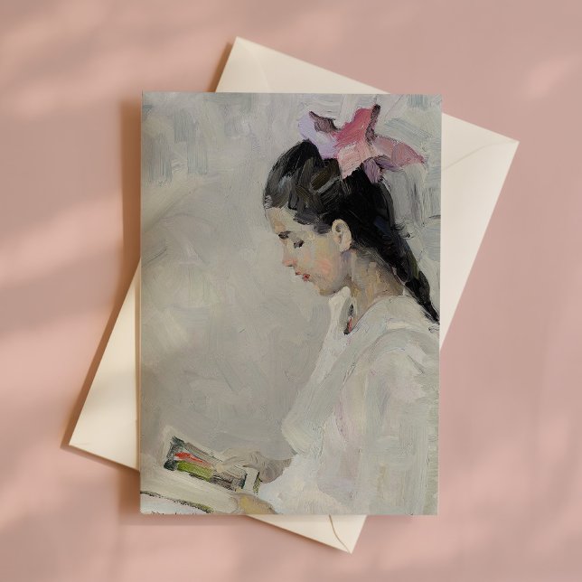 Portrait of Vivian | William Herbert Dunton Card (Creator Uploaded)