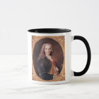 Portrait of Voltaire aged 23, 1728
