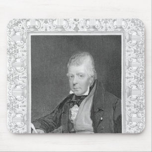 Portrait of Walter Scott Mouse Pad