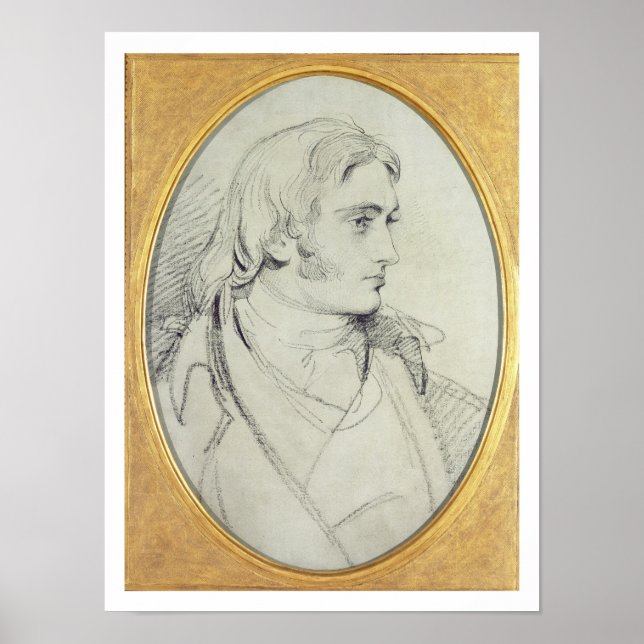 Portrait of William Lock II (1767-1847) of Norbury Poster (Front)