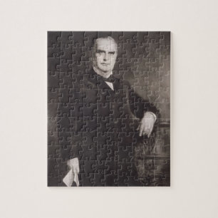 Portrait of William McKinley (litho) Jigsaw Puzzle
