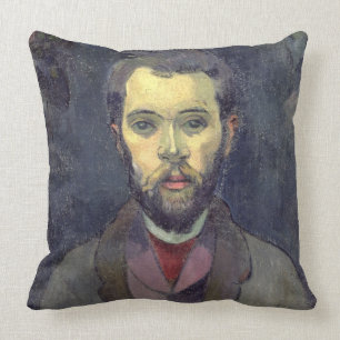 Portrait of William Molard (1862-1936), Swedish (o Throw Pillow