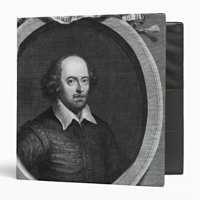 Portrait of William Shakespeare  1719 Binder (Front/Inside)