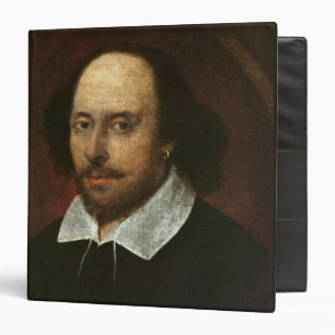 Portrait of William Shakespeare c.1610 Binder