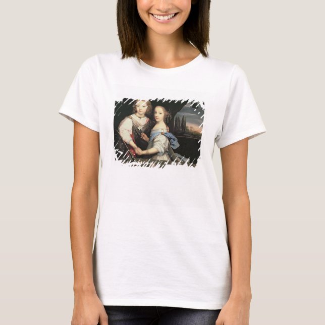Portrait of Winston and Arabella (1648-1730) Churc T-Shirt (Front)