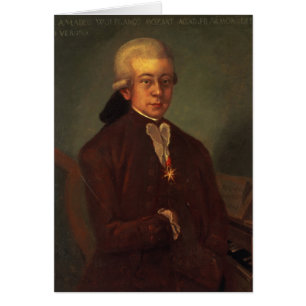 Portrait of Wolfgang Amadeus Mozart 2