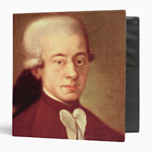 Portrait of Wolfgang Amadeus Mozart after 1770 Binder