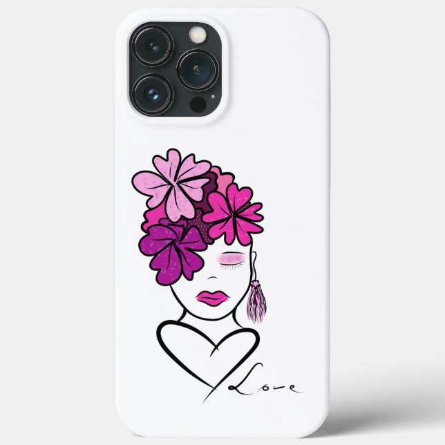 Portrait of woman Case-Mate iPhone case (Back)
