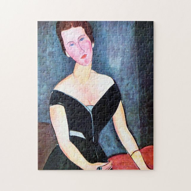 Portrait of Woman, Modigliani Jigsaw Puzzle (Vertical)