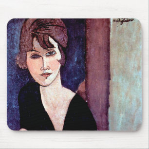 Portrait of Woman, Modigliani Mouse Pad