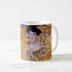 Portrait of Woman painting by Gustav Klimt  Coffee Mug