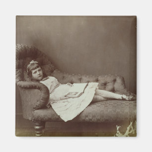 Portrait of Xie Kitchin (albumen print) Magnet