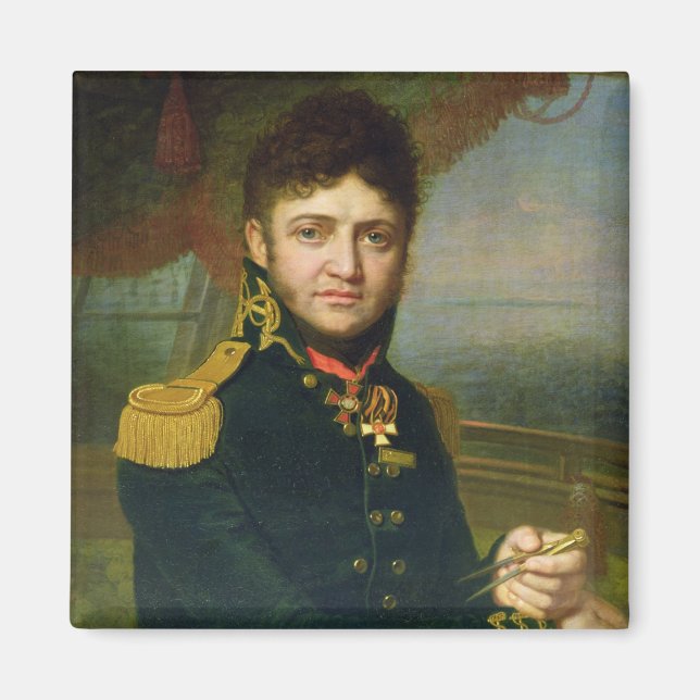 Portrait of Yuri F. Lisyansky, 1810 Magnet (Front)