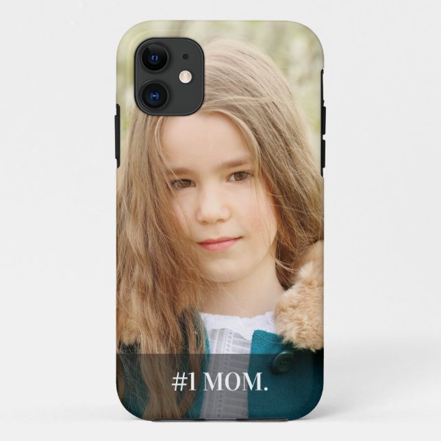 Portrait Photo #1 MOM Period Custom Case-Mate iPho iPhone Case (Back)