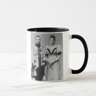 Portrait photograph of Tsar Nicholas II (1868-1918 Mug