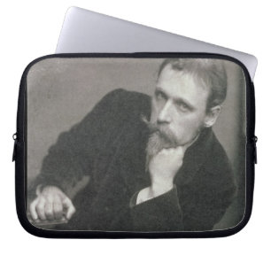 Portrait photograph of Walter Crane (1845-1915) by Laptop Sleeve