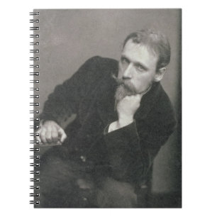 Portrait photograph of Walter Crane (1845-1915) by Notebook
