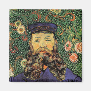 Portrait Postman Joseph Roulin Van Gogh Fine Art Magnet