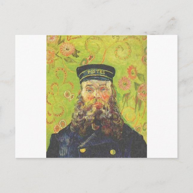 Portrait Postman Joseph Roulin - Vincent van Gogh Postcard (Front)