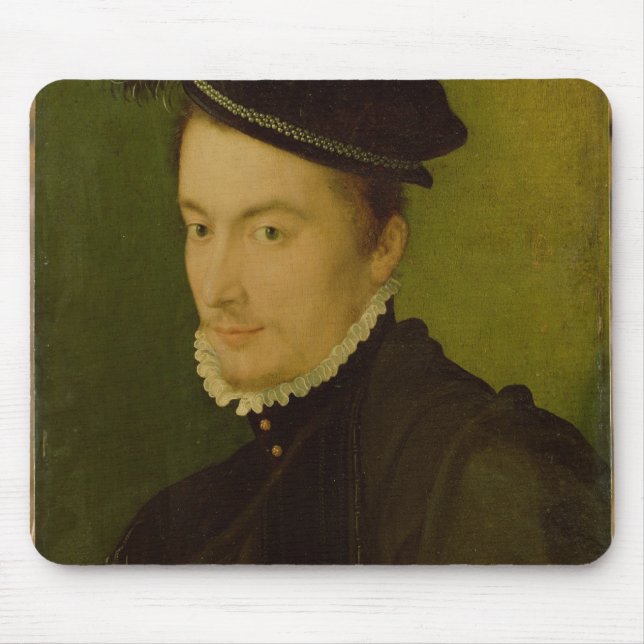 Portrait presumed Hercule-Francois de France Mouse Pad (Front)