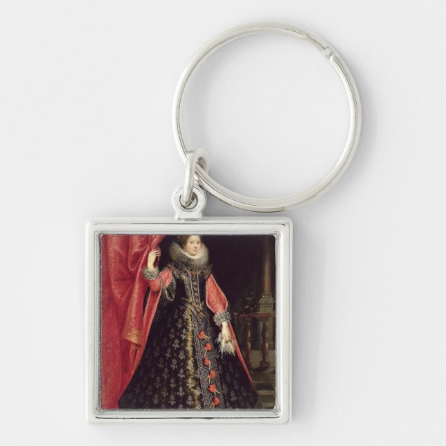 Portrait presumed to be Henrietta Maria of Keychain (Front)