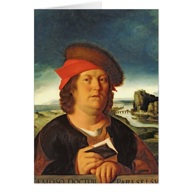 Portrait presumed to be Paracelsus (Front)