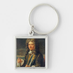 Portrait presumed to be Sebastien le Prestre Keychain