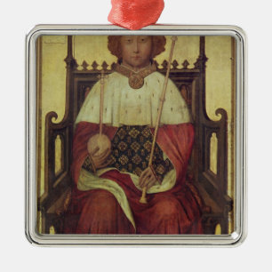 Portrait Richard II 'The Westminster Portrait' Metal Ornament