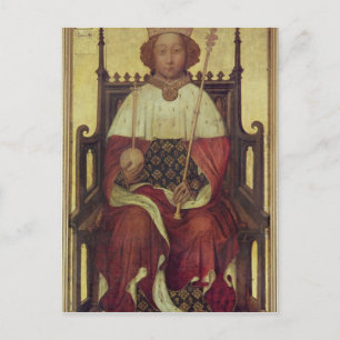 Portrait Richard II 'The Westminster Portrait' Postcard