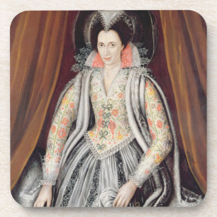 Portrait said to be Susan, Lady Grey Coaster