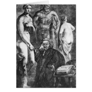 Portrait satirique de Laurence Sterne, c.1761