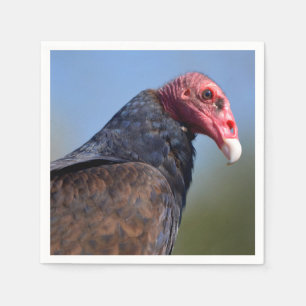 Portrait Turkey vulture Napkin