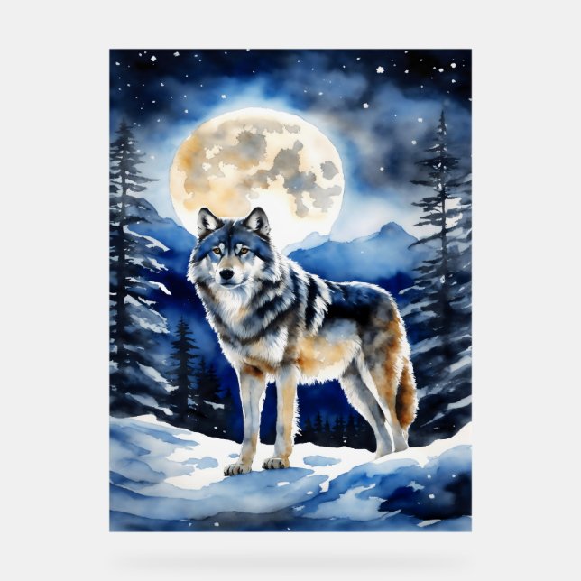 Portrait Wolf (Recto)