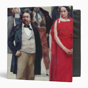 Portraits of artists and actors binder
