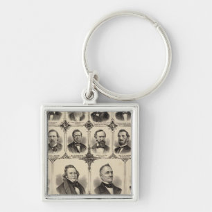 Portraits of Citizens of Scott County Keychain