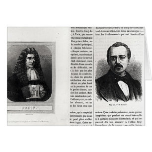 Portraits of Denis Papin and Etienne Lenoir