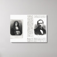 Portraits of Denis Papin  and Etienne Lenoir