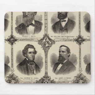 Portraits of EG Potter, Delano T Smith Mouse Pad
